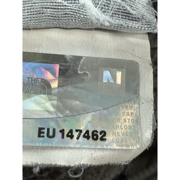 TNF The North Face Osito Brown Womens M Mock Neck Fuzzy Teddy Fleece Jacket - Picture 8 of 8